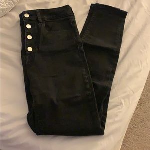 Zara high waisted skinny jeans